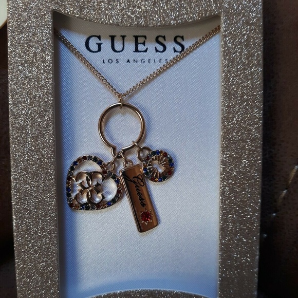 Guess Jewelry Guess Charm Necklacenew Poshmark